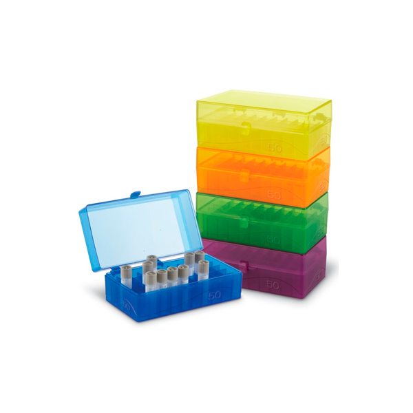 Caja de almacenamiento de microtubos de 50 pocillos. 120033.