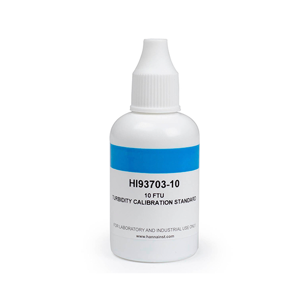 Solución de calibración de turbidez AMCO-AEPA-1 de 10 FTU. HI93703-10