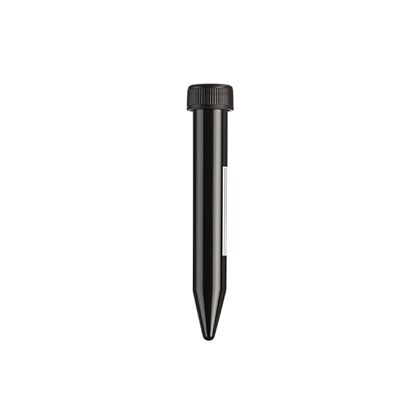 Tubo de 15 ml color negro. HS4428