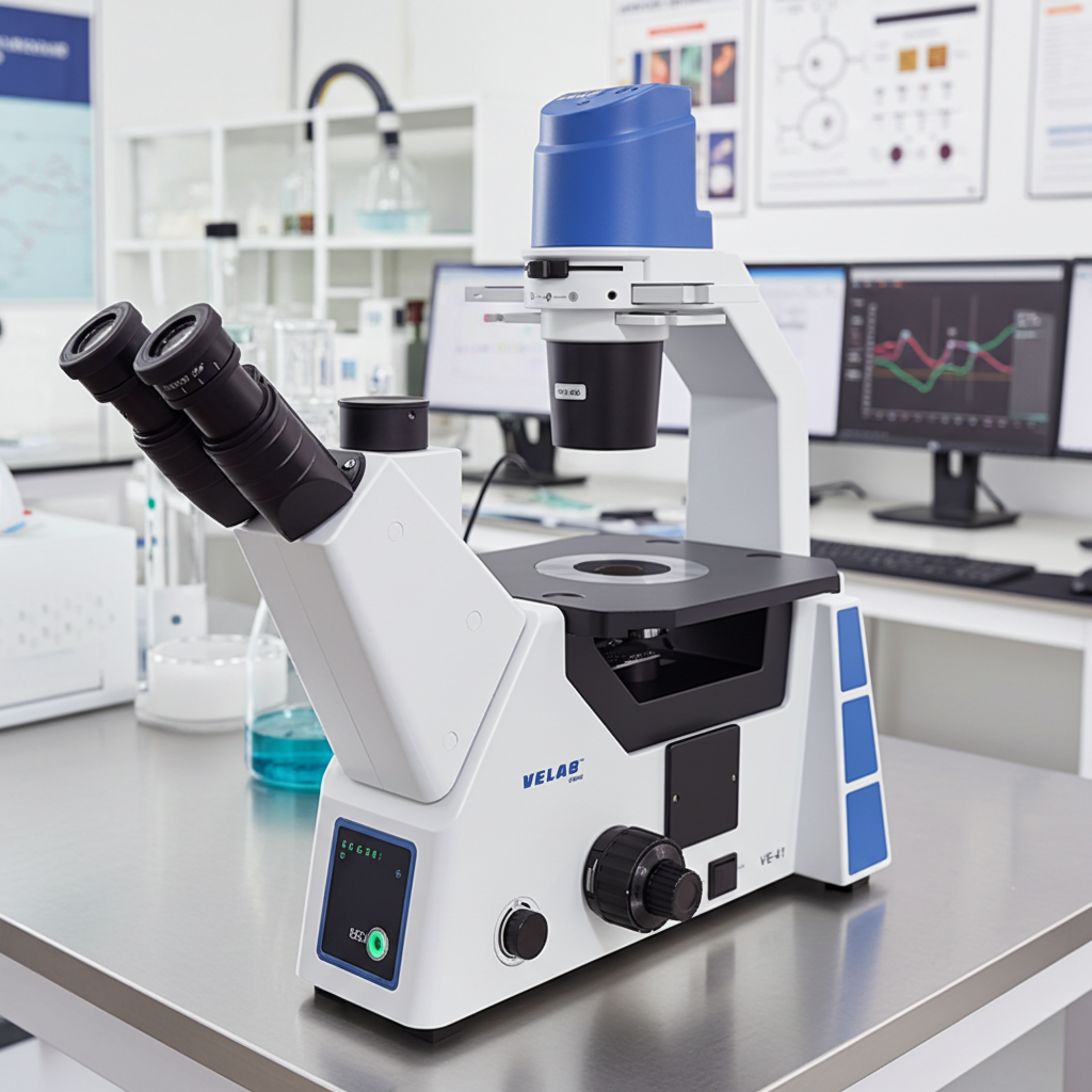 Microscopio Triocular Invertido. VE-41