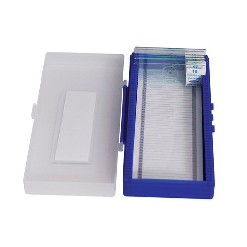 Caja para archivar-transportar portaobjetos