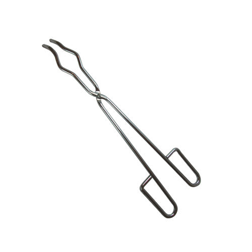 Pinza para crisol de acero