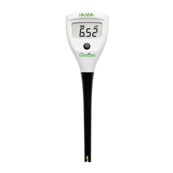 Medidor portátil de pH GroLine para hidroponía. HI98115