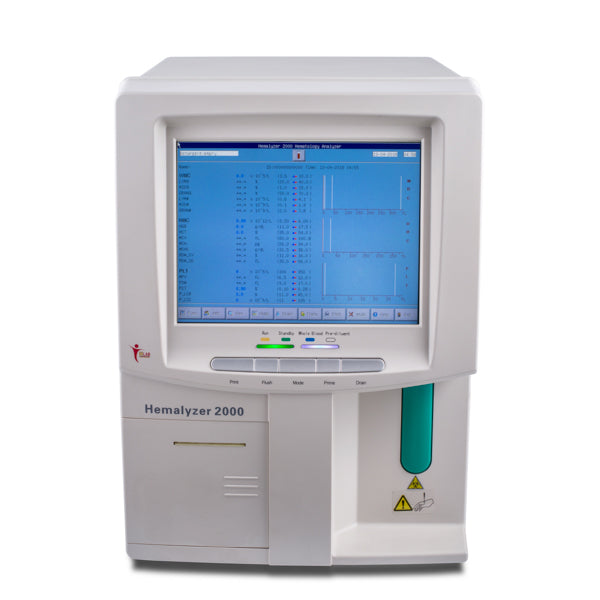 Analizador de hematología. HEMALYZER 2000