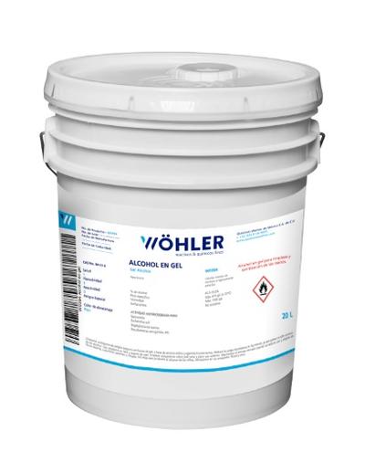 ALCOHOL EN GEL 75%. W0394-20