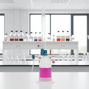 Bureta Schilling laboratorio universitario