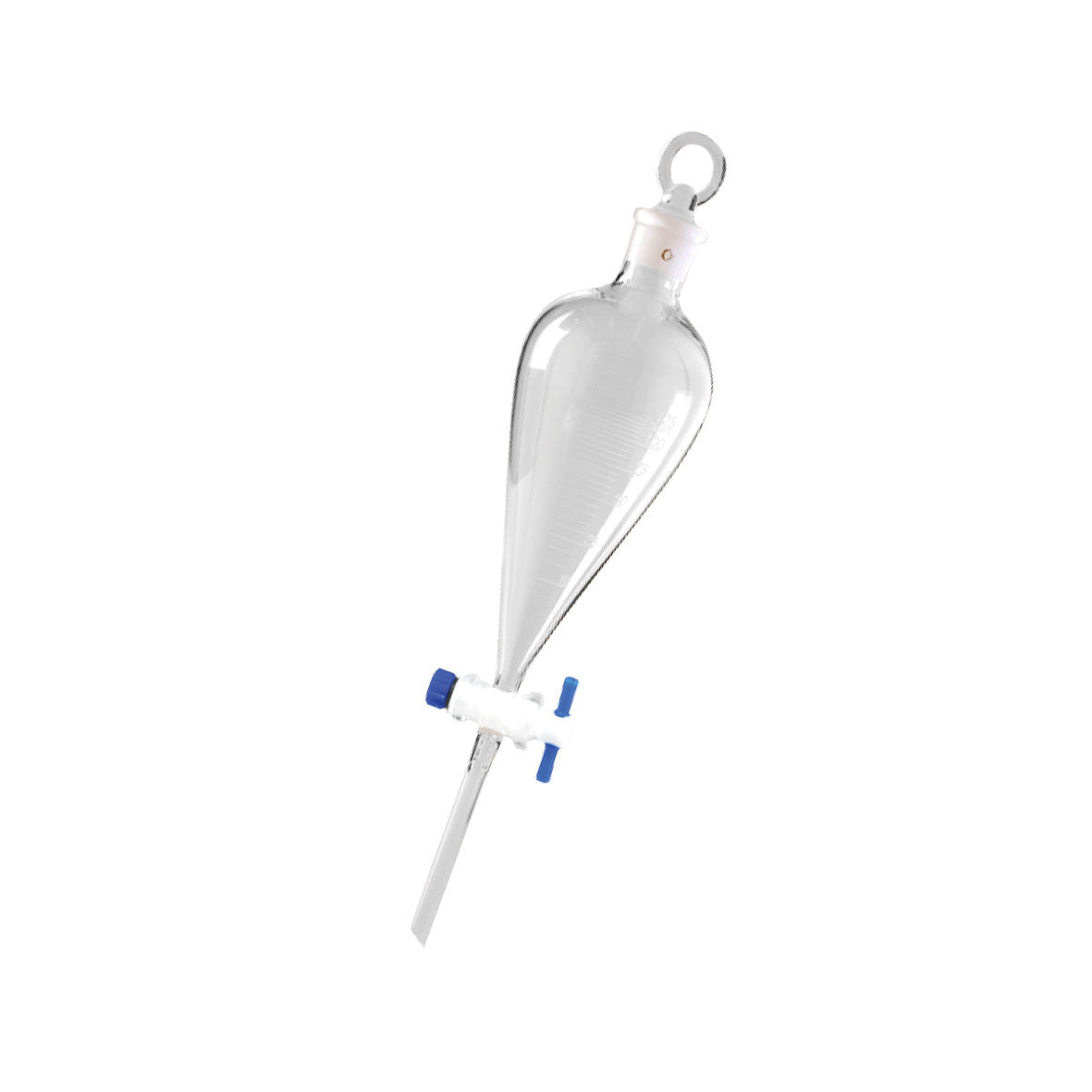Embudo de separación Squibb con llave de teflón. 6402