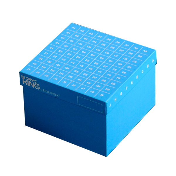Caja de cartón criogénica de 100 lugares. 90-8100