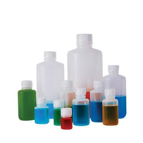 Botella de plastico de boca angosta