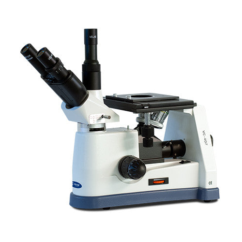Microscopio metalográfico invertido (Avanzado). VE-407