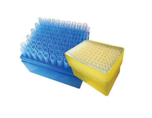 Caja con puntas para micropipeta paletizadas (tipo Gilson)